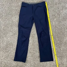 Eddie Bauer Men’s Tech Pant Trail Hiking Navy Blue 32X30 Actual (32X28) Outdoor