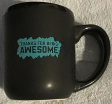 Black  “Thanks For Being Awesome “ 15 Oz. Coffee Mug Cup