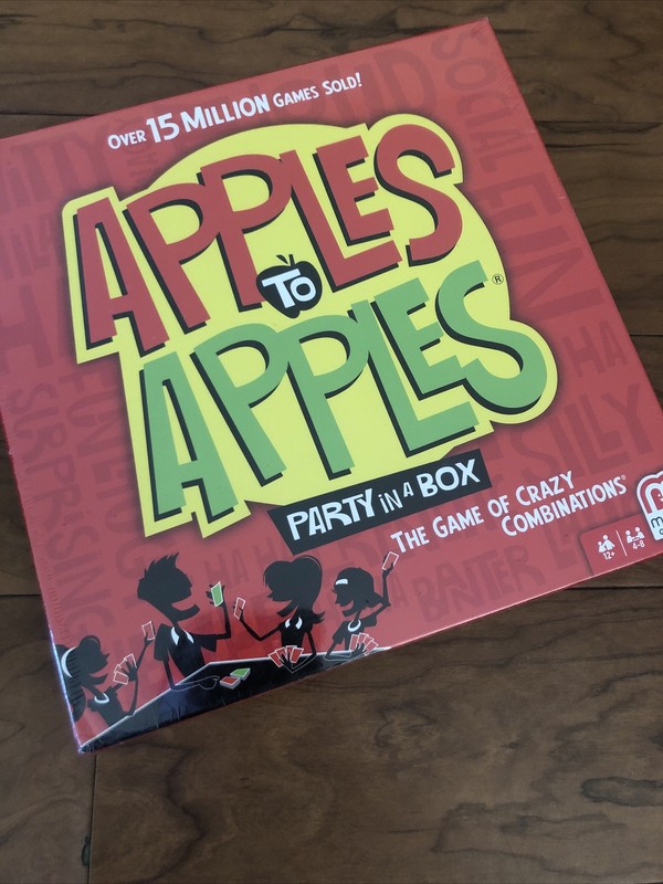 Mattel Apples to Apples Party Box The Card Game Brand New & Sealed