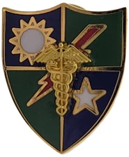 U.S. Army Military 75th Ranger Regiment Medic Beret Cap Hat Custom Pin Badge