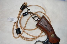 German Pistol or Radio Lanyard / Leash - Coyote Fangreiemen - NEW 