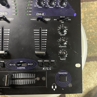 Numark DM1002X DJ Scratch Mixer Stereo 4 Phono Preamp 2 Line