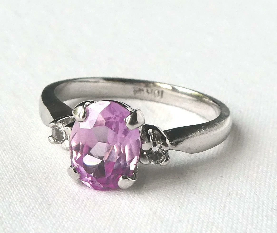 Pretty in Pink Topaz Rings