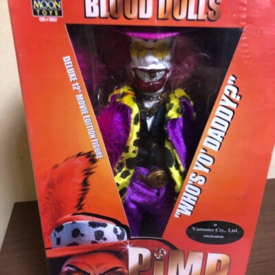 【激レア】FROM THE HIT FILM BLOOD DOLLS「PiMP」 RARE! 2001 BLOOD DOLLS PIMP Action Figures Toys Pimp'in Ain