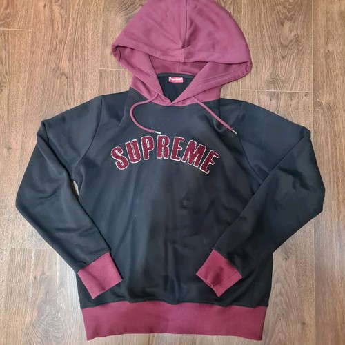 Supreme Mens Pullover Hoodie Top Used Mens Size M UK Rrp £250 100% Authentic!