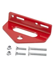 Zero Turn Mower Tow Hitch, 1/4"(6mm) Thick Heavy Duty Steel Universal Lawn Red