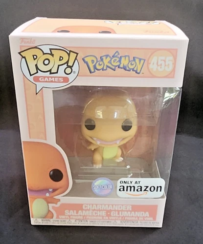 Funko Pop! #455 Pokémon - Charmander (Soft Color) - Amazon Exclusive