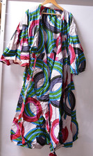 Coco Chic Colorful Abstract Print Dress One Size Fit For All