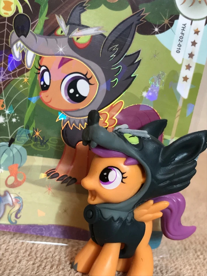 Figura My Little Pony SCOOTALOO PESADILLA NOCHE HOMBRE LOBO + Tarjeta Coleccionable, Como Nueva Foto 3 de 4