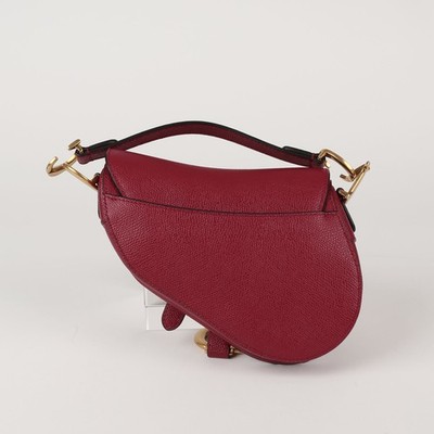 【直営・関税送料込】Saddle ミニバッグ Dior SADDLE ミニバッグ（Christian Dior Black Mini Saddle Bag