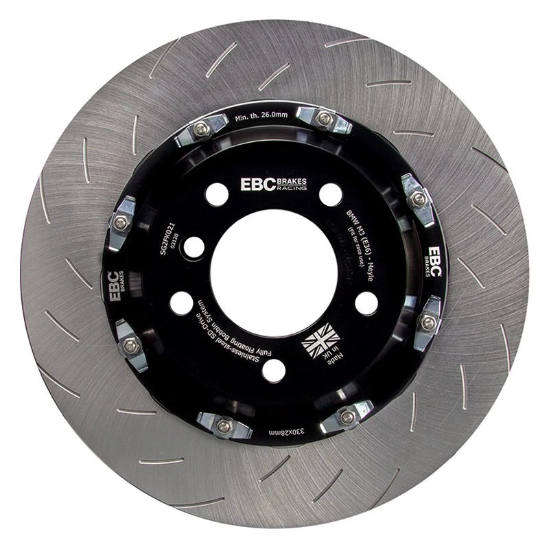 For BMW M3 94-99 EBC SG2FK-021 Fully-Floating Slotted 2-Piece Front Brake Rotors - Изображение 3 из 4