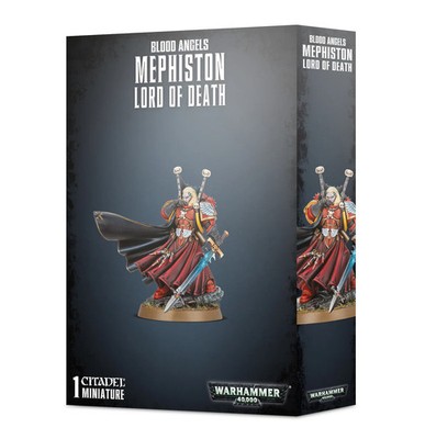 Warhammer 40k Blood Angels Mephiston Lord of Death Space Marine Miniatur