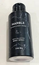 Bath & Body Works Men's Collection Body Spray - Marble - 3.7 oz / 104 g