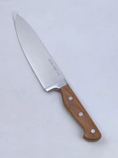Chicago Cutlery PRECISION 8" CHEF's Knife, Stainless Steel Blade & Walnut Handle