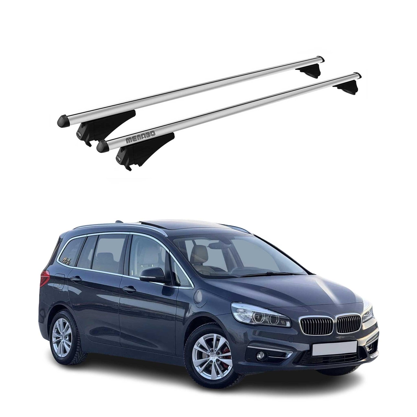 Barres de toit de voyage pour les vacances en BMW Serie 2 F46