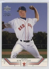 2002 Upper Deck Prospect Premieres Future Gems Jon Lester #12