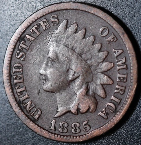 1885 INDIAN HEAD CENT - FINE
