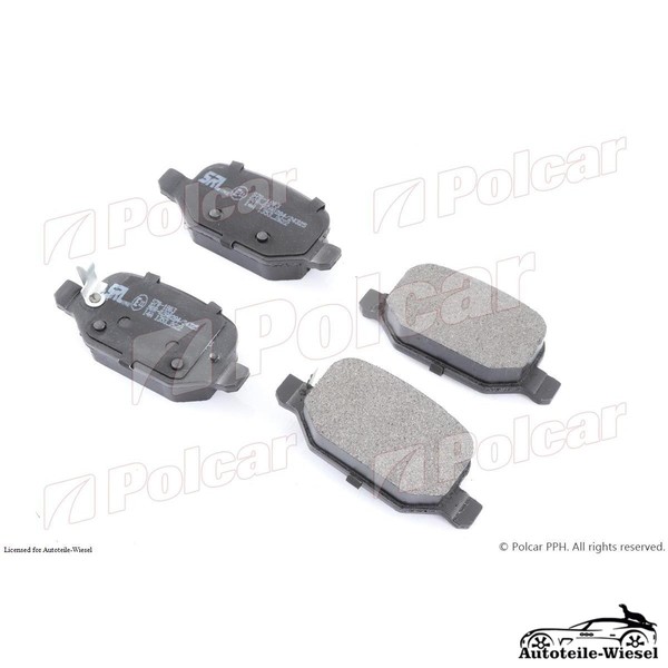 Bremsbelagsatz Trw-System Hinten FüR Fiat 500L 351 352 Ab 12->-image
