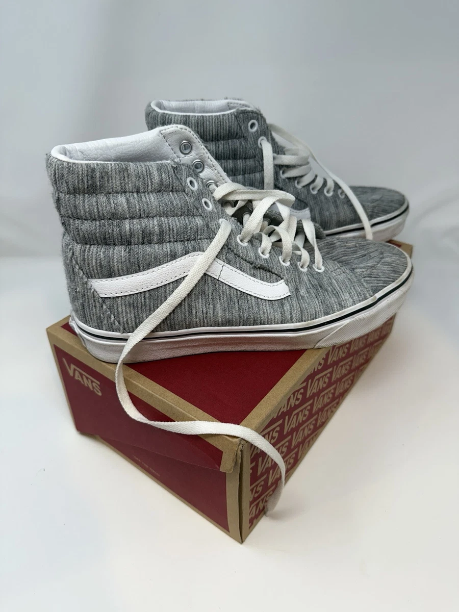 Vans Sk8-Hi Men\'s Athletic Skate Shoes Sneakers Size 8.5 Corduroy Gray Vans SK8-HI  main image 2
