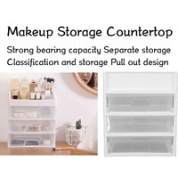 3 Ebenen Schublade Makeup Organizer 3 Ebenen Schublade Typ Staubdicht Makeup Don