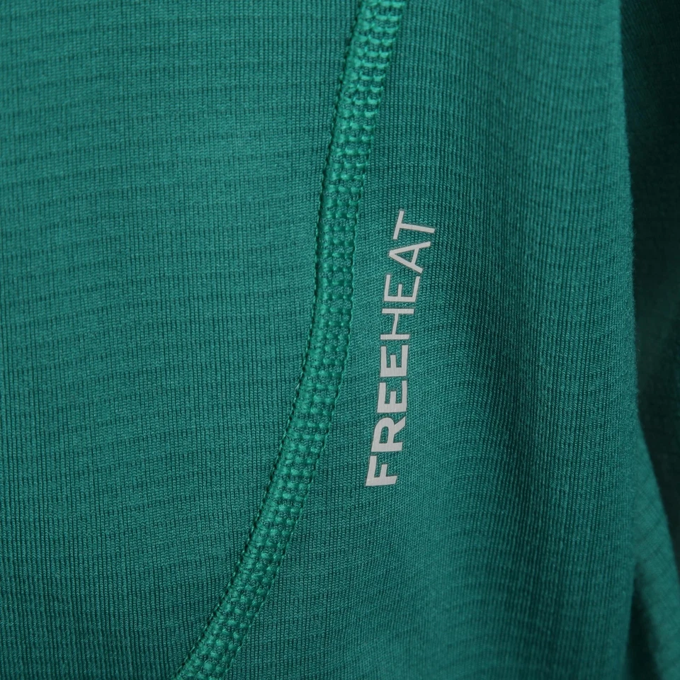 Eddie Bauer First Ascent FreeHeat Sudadera con Capucha Para Hombres 2XL Verde Rejilla Vellón Media Cremallera Foto 4 de 4
