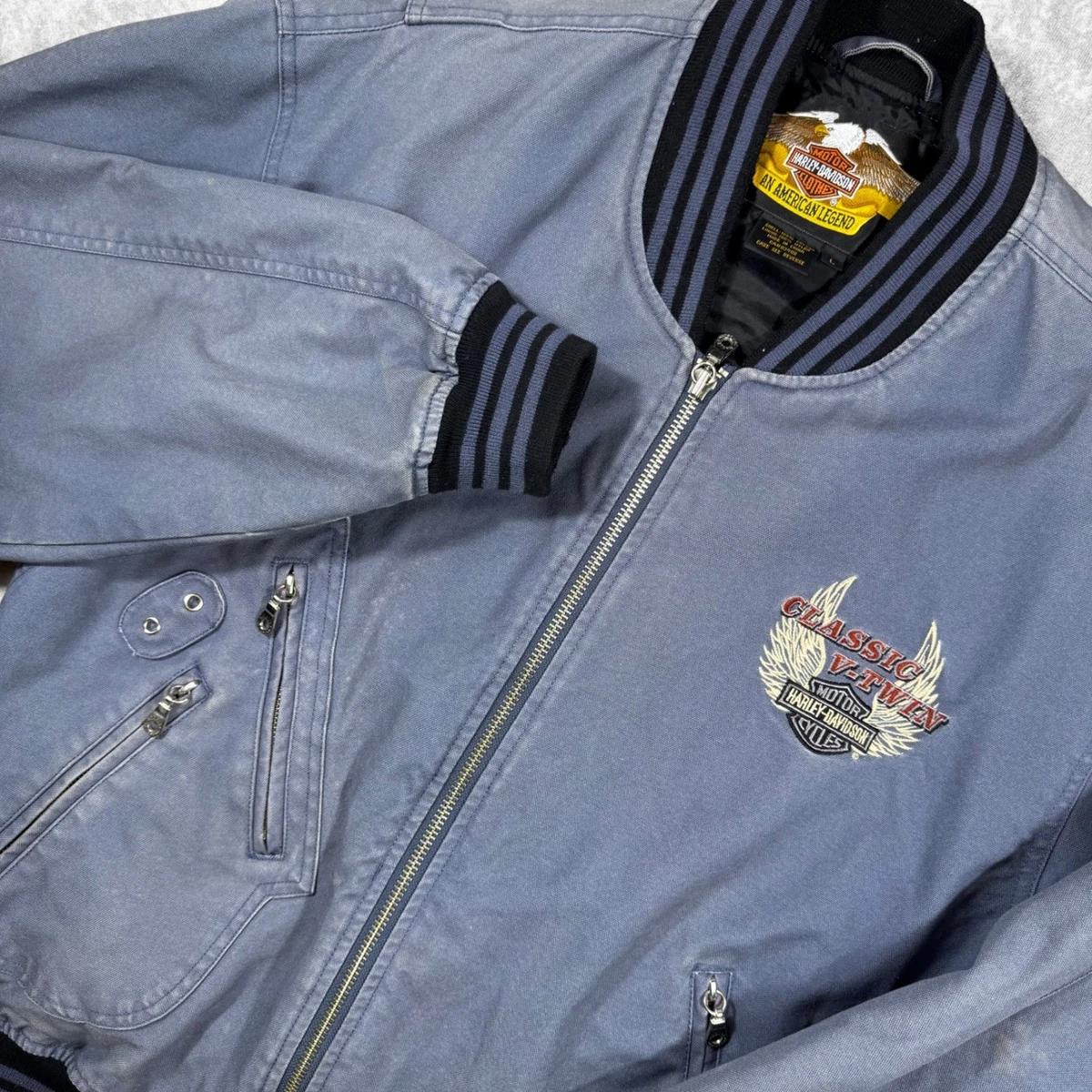 Harley-Davidson Striped Coats, Jackets & Vests for Men for Sale