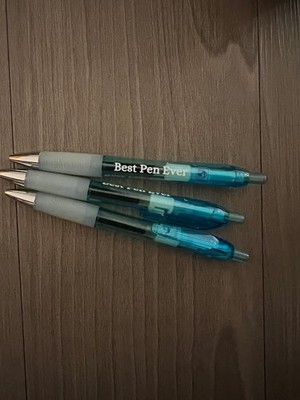 3 BIC Intensity Clic Gel Pen - BLACK INK 