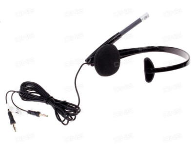Plantronics Audio 310 Monaural Über-kopf- Analog Computer Headset Neu Nein Box