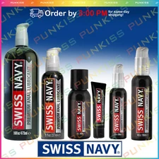 Swiss Navy Anal Relaxing Lubricant💋Premium Silicone Based Lube Clove Leaf Glide