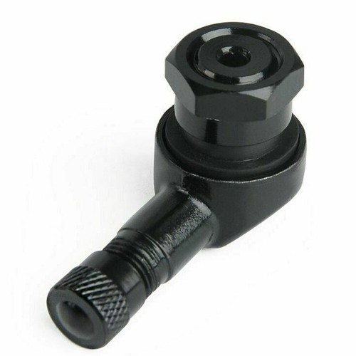 4 PCS 90 Degree Aluminum Motorcycle Valve Stems Tire Rim Wheel Universal BLACK - Picture 7 of 9