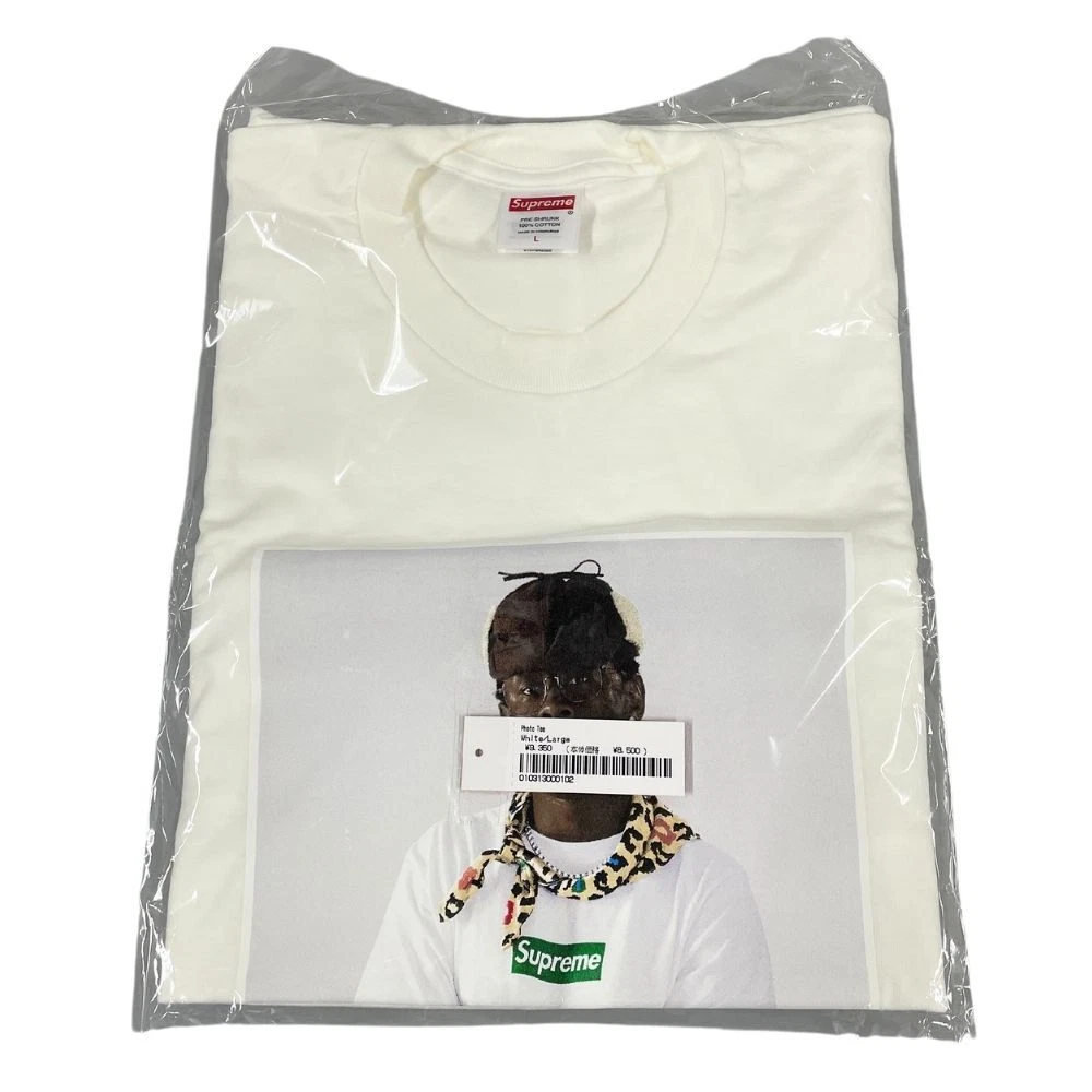 T shirt blanc SUPREME 24AW Tyler The Creator L authentique / 35237