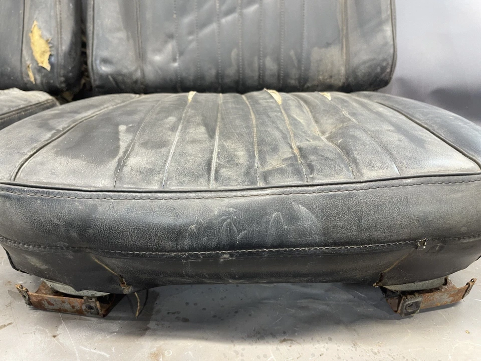 Ford Galaxie 500 XL 1967 1968 asientos con canastilla delanteros Marauder Park Lane Monterey OEM Foto 2 de 4