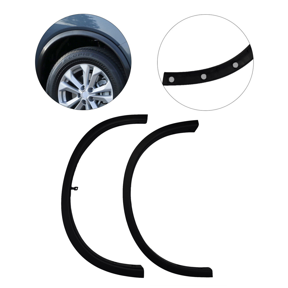 Full Hood & Fender + Mirror Kit | NISSAN ROGUE 2016 Full Hood & Fender + Mirror Kit | NISSAN ROGUE 2016