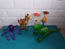 Lot grandes Figurines Toy story Buzz l'éclair woody rex pil poil jessie Disney