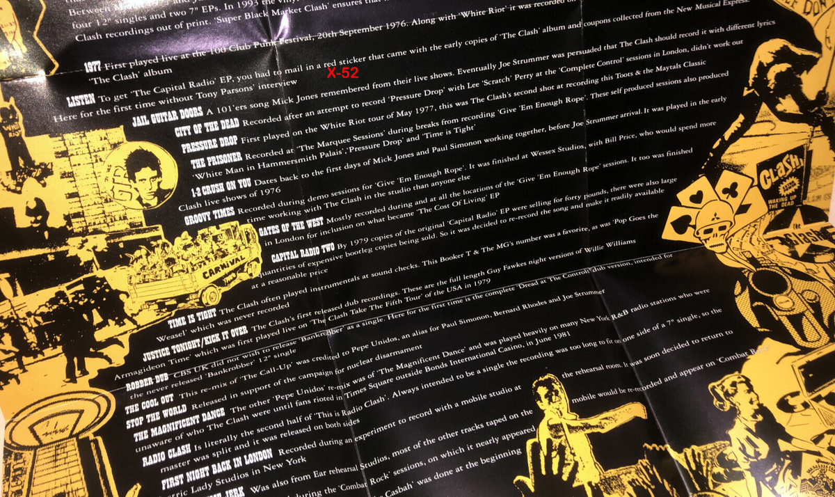The Clash CD Super Black Market Clash 21 track edition Joe