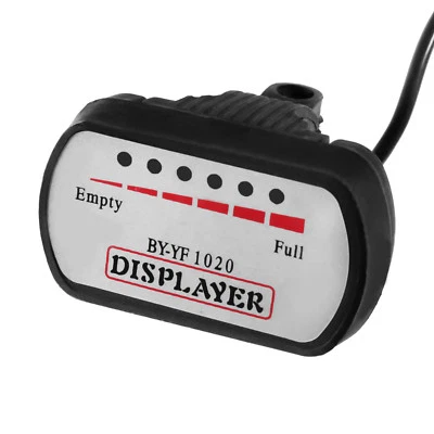 E-Scooter Elektroroller Batterie Anzeige Ladeanzeige Blei Meter Volt Voltmeter