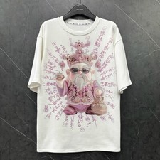 New Men Women Luxury Diamond Rhinestones Fashion White T-Shirt High Quality