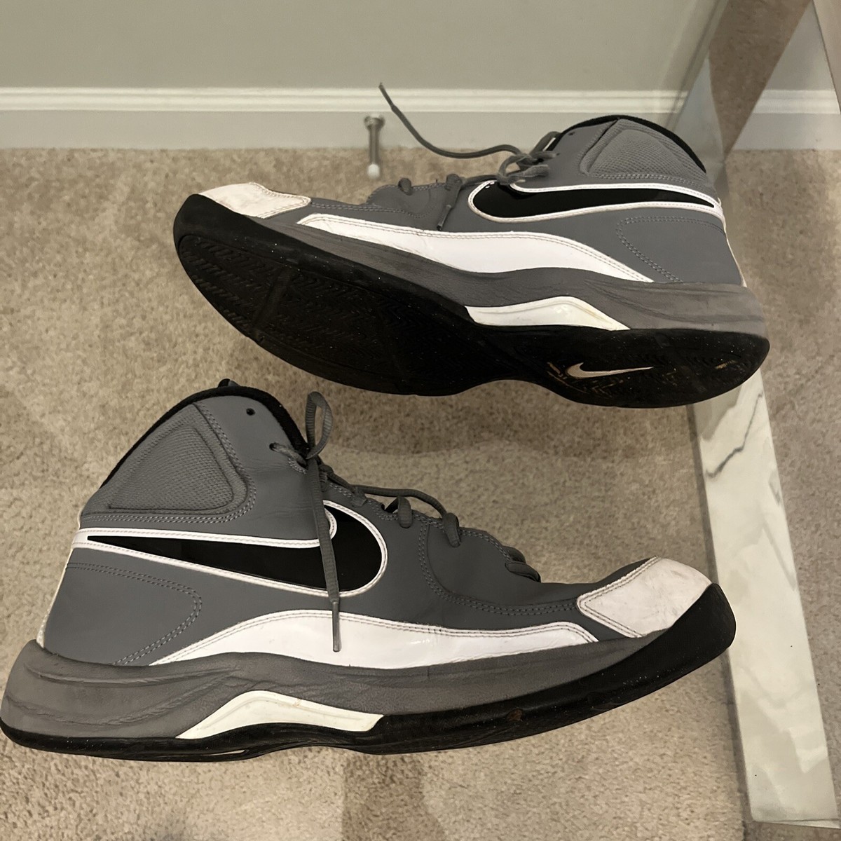 Nike The Overplay VII 511373-001 Cool Grey / Black-White Sz  display picture 1