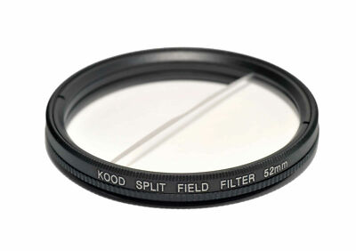 Kood hochwertiger 52 mm Split Field +2 Dioptrien Slim optischer Glasfilter (UK) NEU