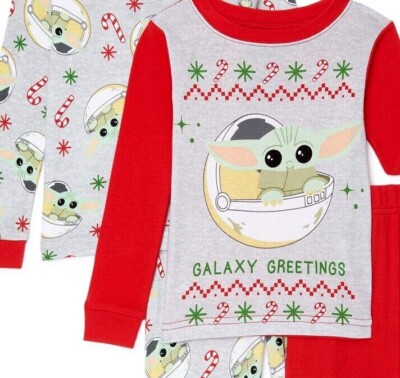 Christmas Pajamas Baby Yoda Pajamas 3t STAR WARS™: The Mandalorian