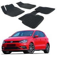 Gummi FußMatten Gummimatten FüR VW Polo 6R 2009-2017 Scoutt
