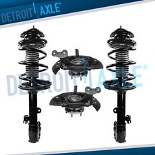 AWD Front Steering Knuckles Wheel Hubs Struts...