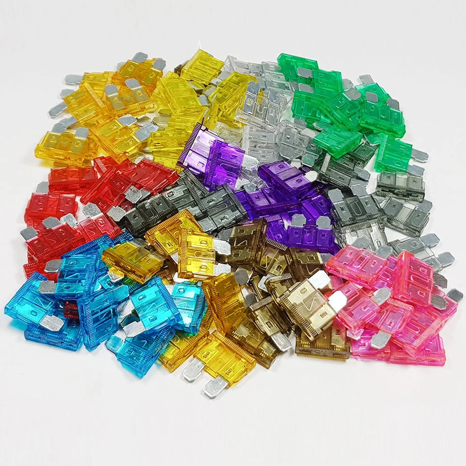 Blade Fuses Standard Fuse1a 2a 3a 4a 5a 7.5a10a 15a 20a 25a 30a 40a ATO Bike Car