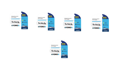 Schickk Hydro 5 Refill Cartridges, 4 ct (5 pack)