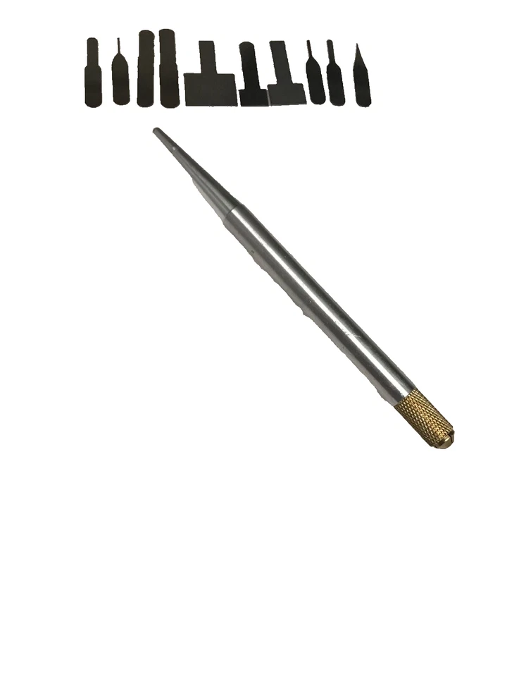 Mainboard CPU IC Chip Knife Repair Tool Set for Samsung/iPhone - 10 in 1 - Image 2 of 3