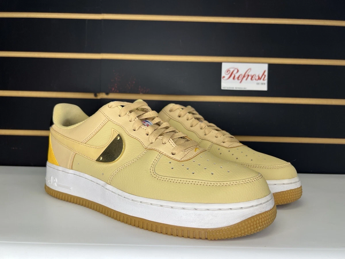 BUY Nike Air Force 1 Low NBA Sesame University Gold