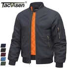 Men's Premium Letterman Bomber Jacket Pilot Jacket Warm Padded Casual Work Coats