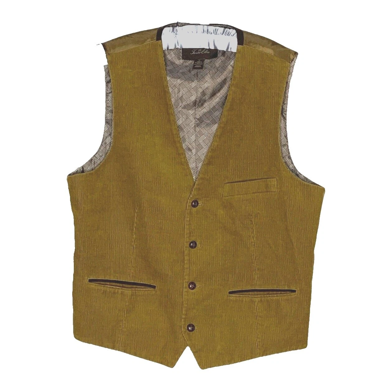 Tasso Elba Button Vests for Men