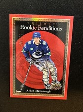 23-24 UD Trilogy Hockey Red Rookie Renditions RR-21 Aidan McDonough /799