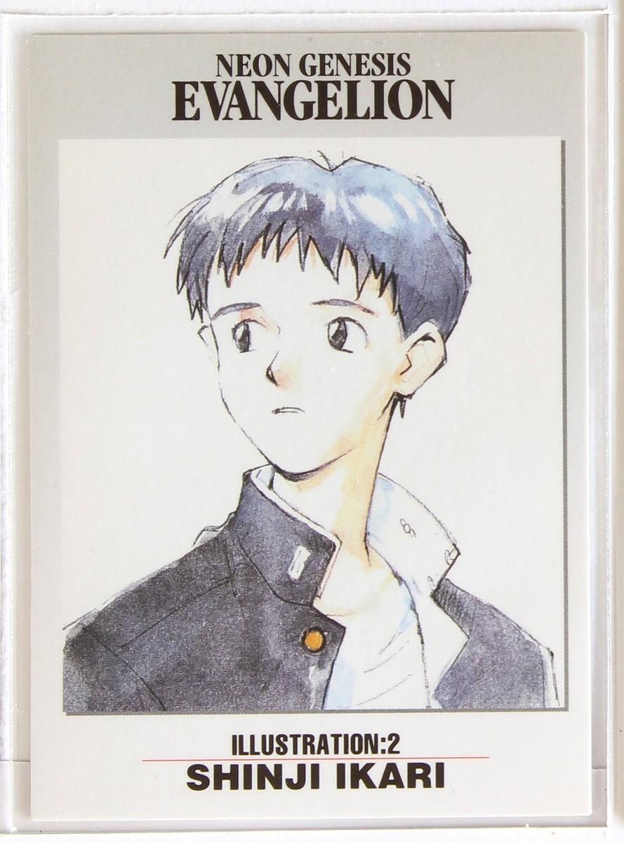 いかり様 Shinji Ikari - Neon Genesis Evangelion Card (Initial setting) | eBay